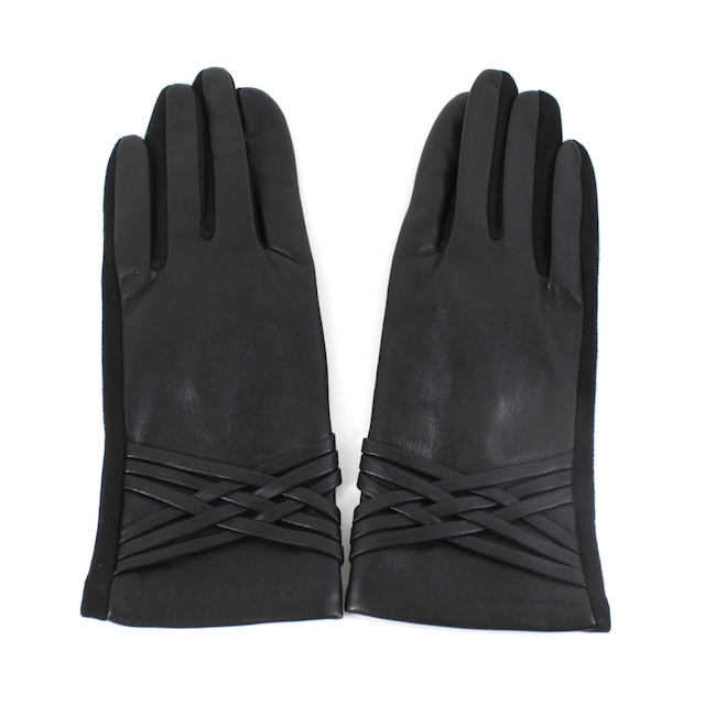 Palermo Gloves Cross Leather Trim