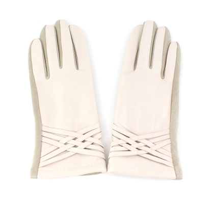 Palermo Gloves Cross Leather Trim