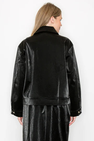 Jenna Pleather Jacket