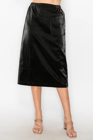 Lori Pleather Skirt