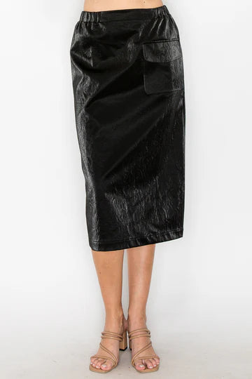 Lori Pleather Skirt