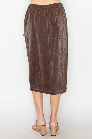 Lori Pleather Skirt