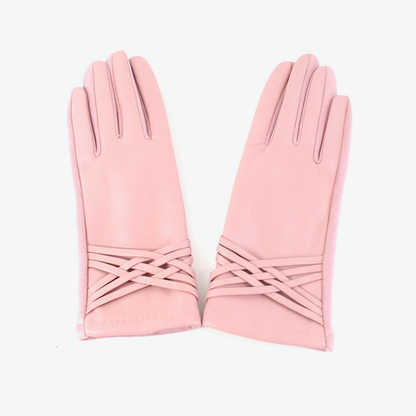 Palermo Gloves Cross Leather Trim