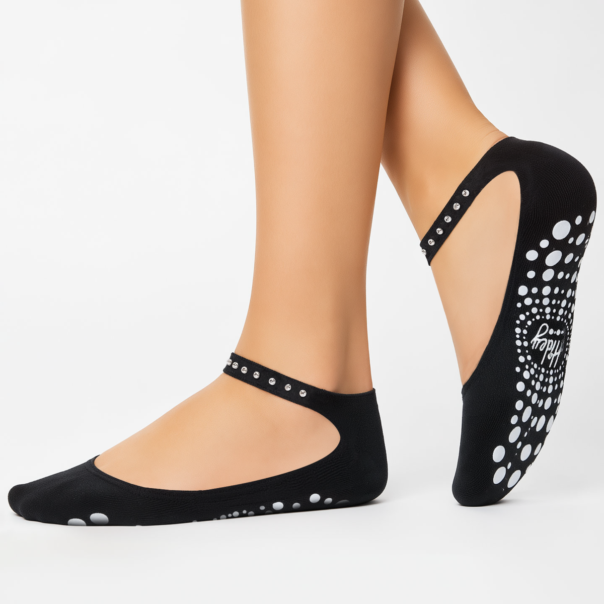 Hidey Non-Slip Bamboo Grip Socks for Women – Anti-Slip