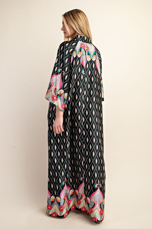 Printed Lounge Maxi Dress