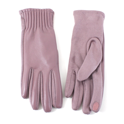 Ladies Faux Leather Gloves